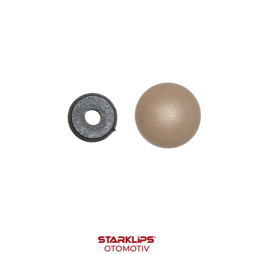 Vida Kapağı Havşa Renk Plast Bej (3,5-3,9-4,2mm Havşa Baş Vida İçin) - 1