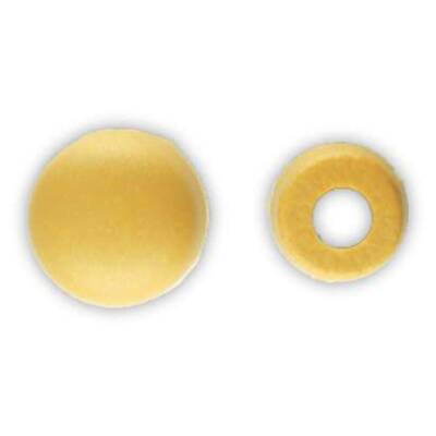 Vida Kapağı Küçük Boy Açık Bej Bombeli (3,5-3,9-4,2mm Yıldız Silindir Baş Vida İçin) - Starklips