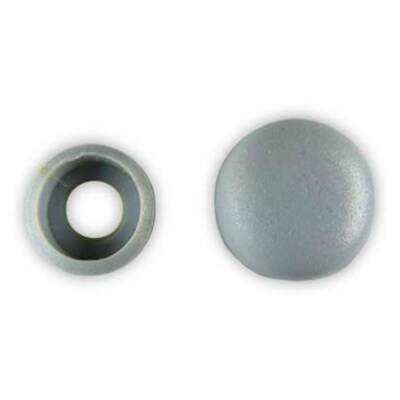 Vida Kapağı Küçük Boy Açık Gri Bombeli (3,5-3,9-4,2mm Yıldız Silindir Baş Vida İçin) - Starklips