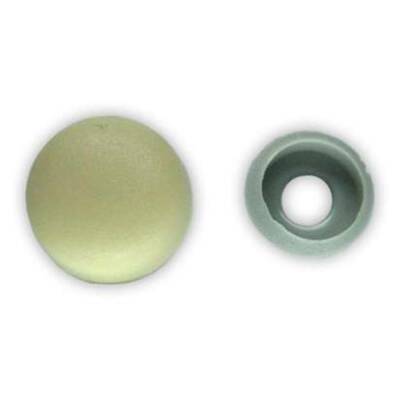 Vida Kapağı Küçük Boy Krem Bombeli (3,5-3,9-4,2mm Yıldız Silindir Baş Vida İçin) - Starklips