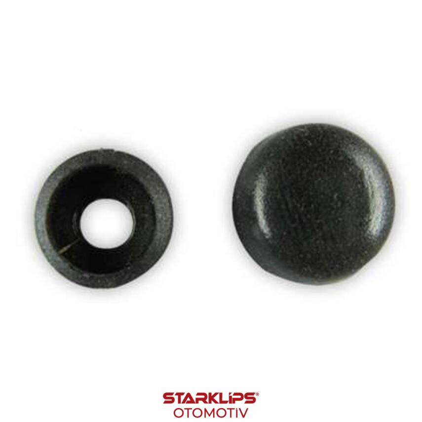 Vida Kapağı Küçük Boy Siyah Bombeli (3,5-3,9-4,2mm Yıldız Silindir Baş Vida İçin) (H207.4171.01.00) - 1