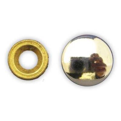 Vida Kapağı Zamak Krom Kaplı Çap 15Mm - Starklips