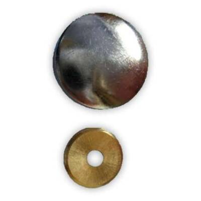 Vida Kapağı Zamak Krom Kaplı Çap 25Mm - Starklips