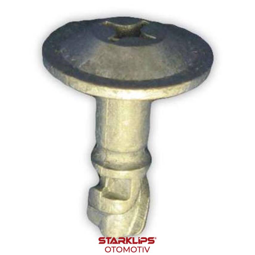 Vida Muhafaza Gri Yıldız Başlı 7X19mm 51718218323 BMW (Kaplamalı) - 1