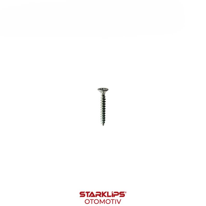 Vida Sunta Yıldız Havşa Başlı Beyaz 4x30mm - 1