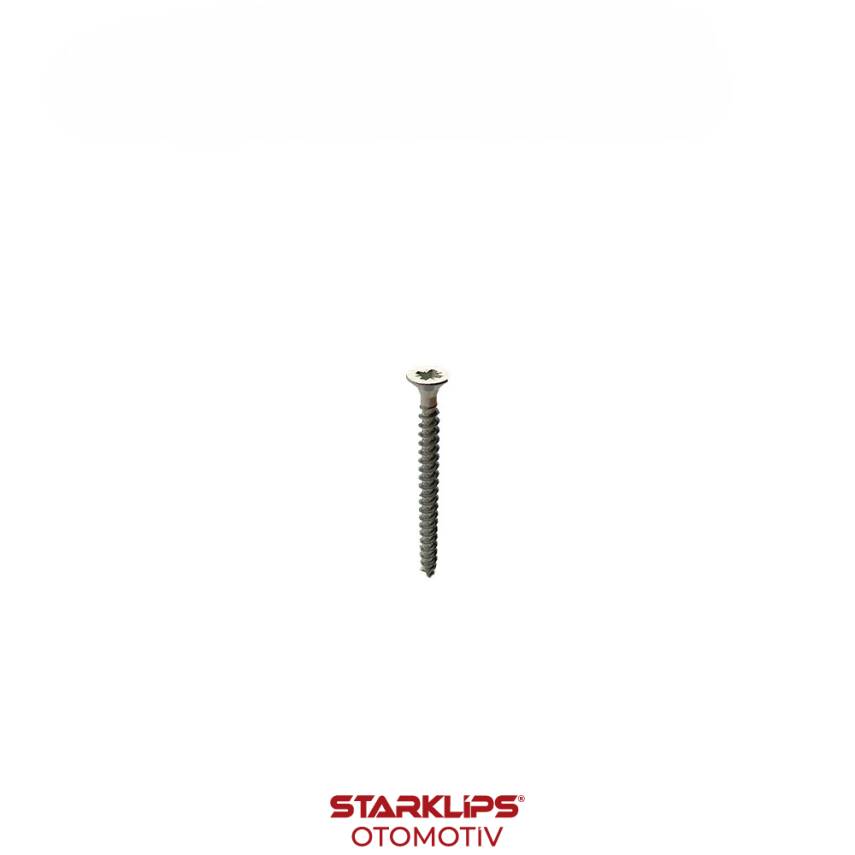 Vida Sunta Yıldız Havşa Başlı Beyaz 4x45mm - 1