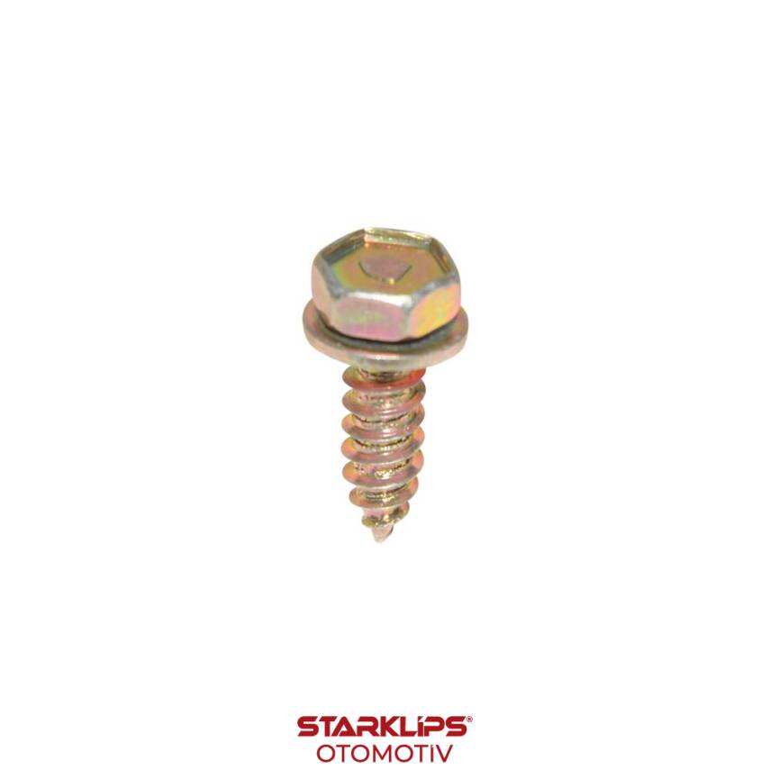 Vida Trifon 4,8x15mm Çamurluk 07119906128 BMW E30 E36 E46 E65 X5 X6 - 1