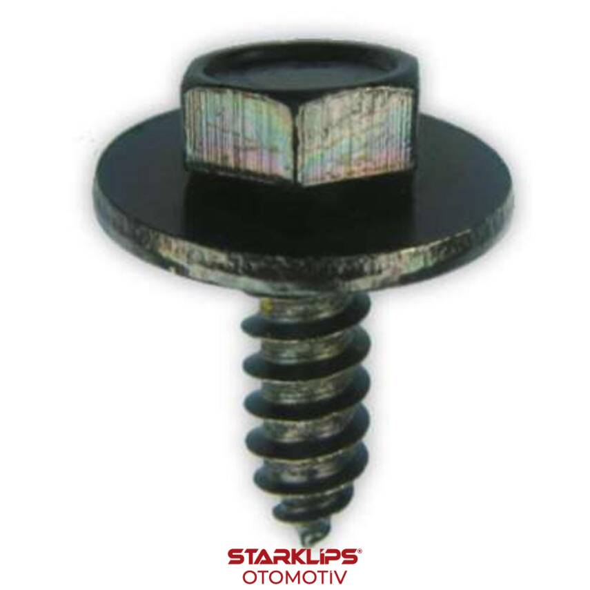 Vida Trifon Siyah 6,3X19mm 63849-2U000 Nissan - 1