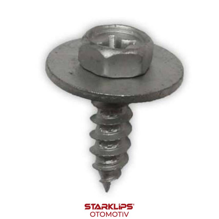 Vida Trifon Yıldız Başlı 6,3X19mm Tampon 90159-60383 Toyota 6822.92 Peugeot Mercedes N9140311006203 - 1