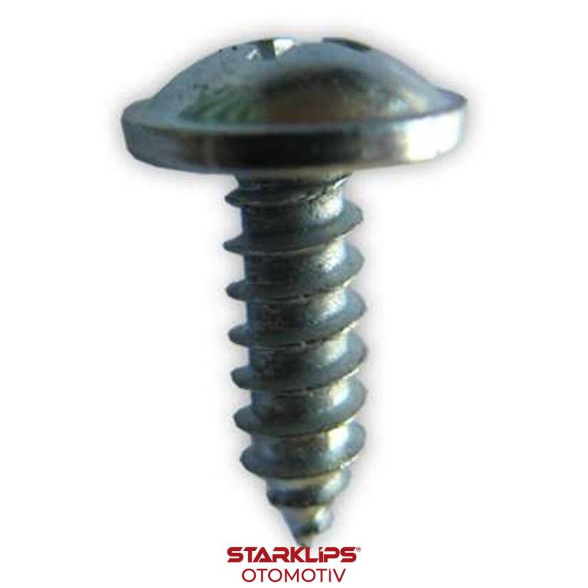 Vida Yıldız Mercimek Geniş Başlı Beyaz 4,2X13X10mm - 1