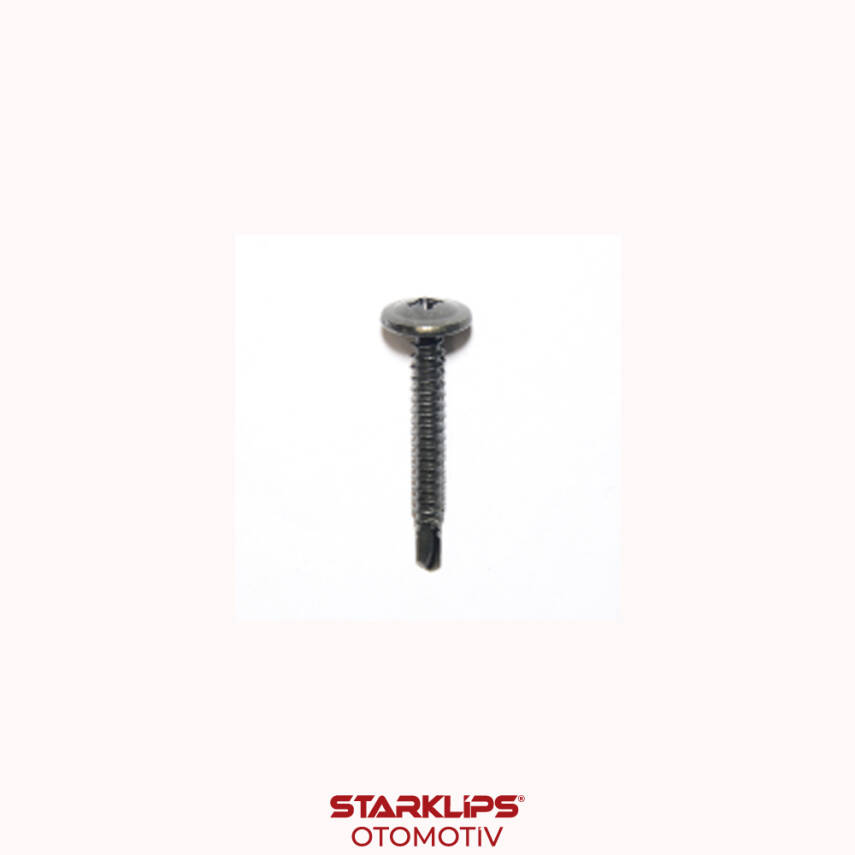 Vida Yıldız Mercimek Geniş Başlı Matkap Uçlu Siyah 4,2X32mm - 1