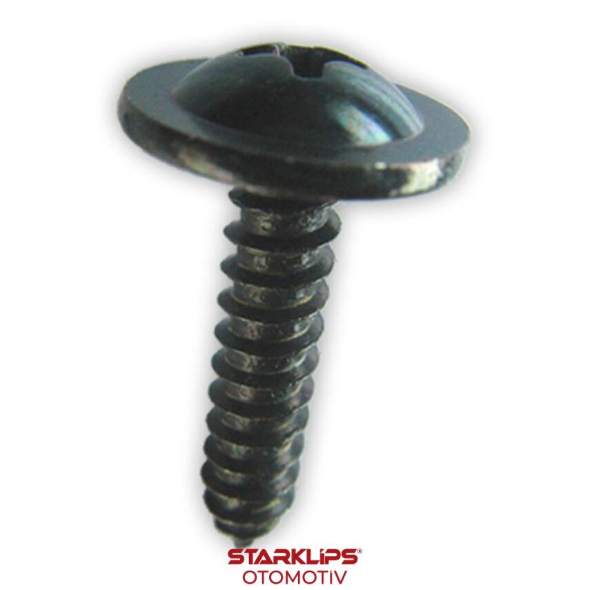 Vida Yıldız Mercimek Geniş Başlı Siyah 4,8X19x14mm Brysb - 1