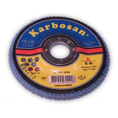 Zımpara Flap Disk 22X115 P80 Karbosan - Karbosan