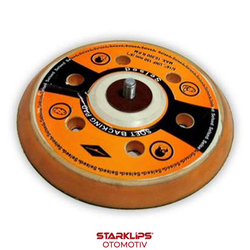 Zımpara Tabanı 6 Delik İçin Vidalı 150Mm Sappower - 1